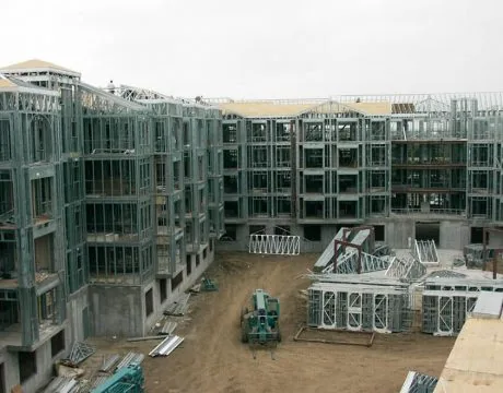 Cold-Formed Steel (CFS) Construction 38 Pinnacle Steel construction project
