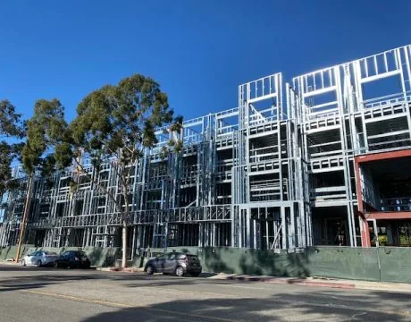 Cold-Formed Steel (CFS) Construction 44 Pinnacle Steel construction project